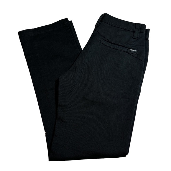 Volcom Frickin KIDS Chino Pants, size 24, black - Picture 1 of 10